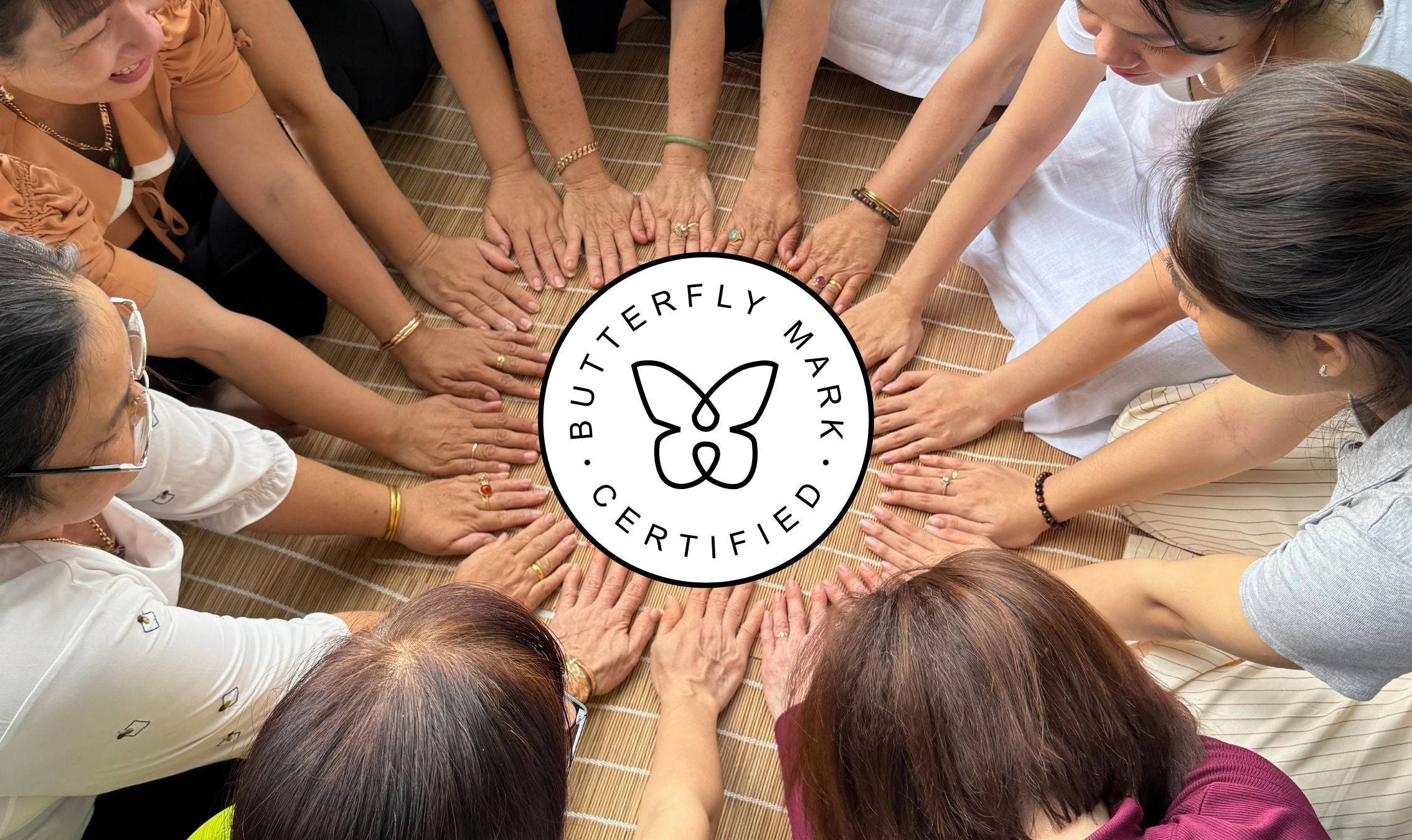 Smock London awarded Butterfly Mark certification from Positive Luxury 🦋