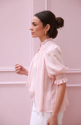 Scholl Summer Blouse Seashell Cotton Voile with Milk Hand Smocking Edition 67