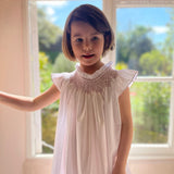 1-2y Ada Lovelace Night Dress with Kir Royale Hand Smocking