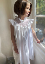 1-2y Ada Lovelace Night Dress with Kir Royale Hand Smocking