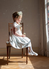 Diana Special Occasion Dress with Seashell Hand Smocking