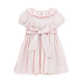 2-3y Elizabeth Blackwell Dress Dolls House Stripe with Barbilicious Hand Smocking