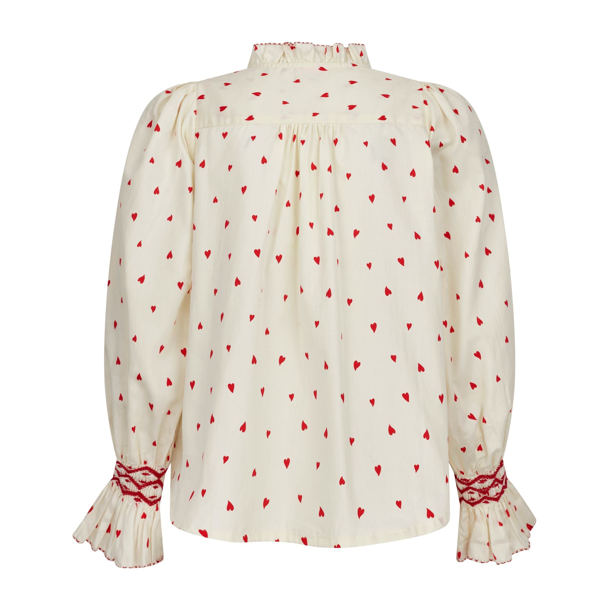 Shelley Blouse Loveheart Cotton Lawn with My Funny Valentine Hand Smocking Edition 22