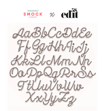 Edit58 x Smock London Candy Cane Stripe Smocking with Candy Cane Hand Smocking