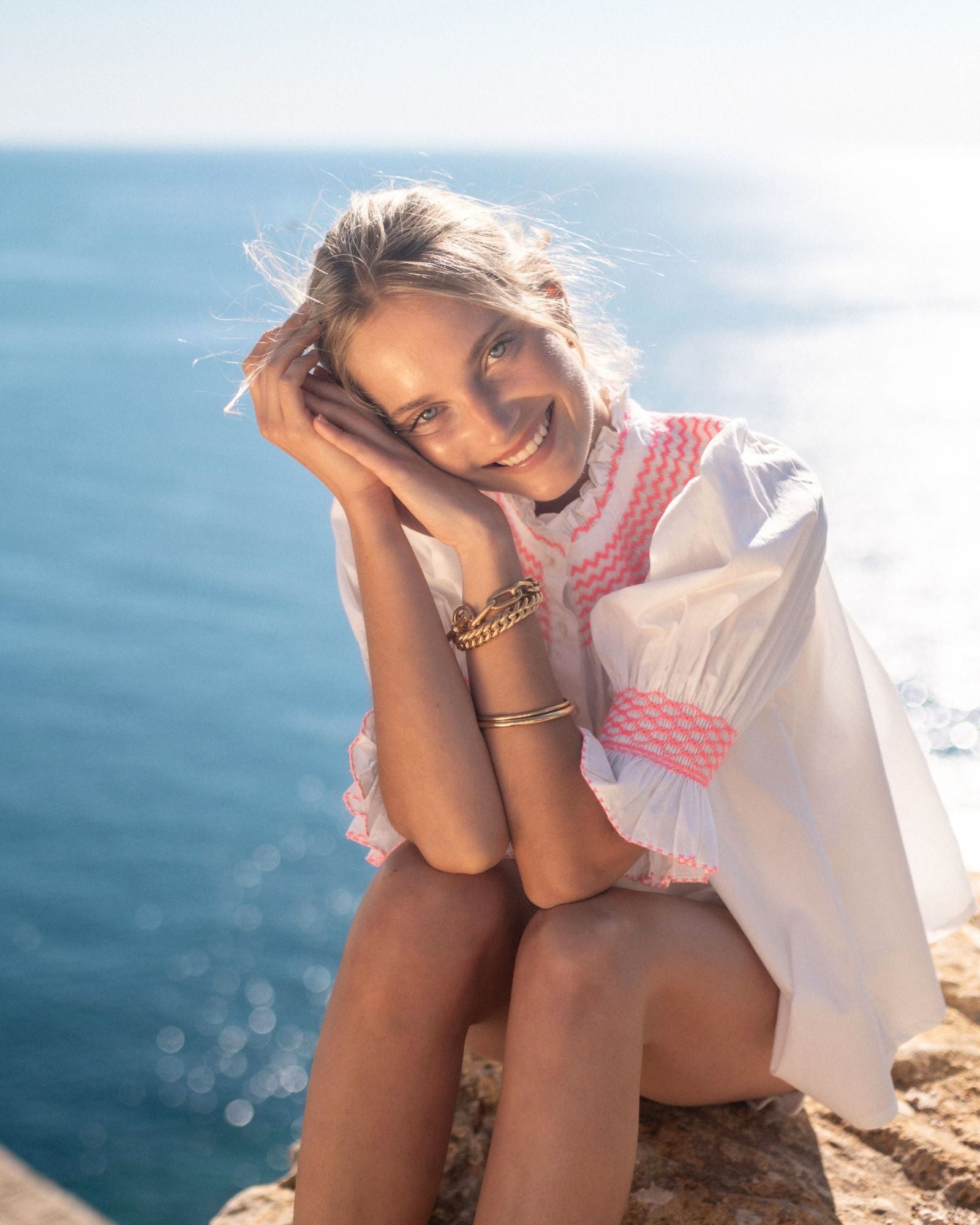 Scholl Summer Blouse About Town Hand Smocking