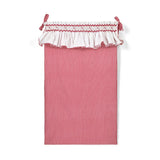 Edit58 x Smock London Candy Cane Stripe Sack with Candy Cane Hand Smocking