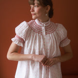 Scholl Blouse Valentine Ditsy with Big Love Hand Smocking Edition 58