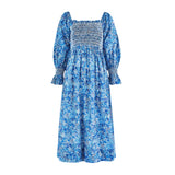 Josefine Butler Dress with Cowslip Hand Smocking made with Liberty Margaret Annie