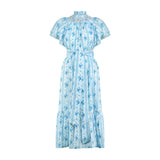 Colette Dress Antoinette Stripe with a Hint of Mischief Hand Smocking