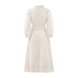 Junko Tabei Dress Broderie Anglaise with Barbilicious Honeycomb Hand Smocking