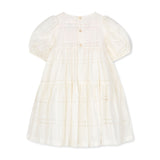 Margaret Graham Dress Organza Clouds with Barbilicious Hand Smocking