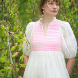 Margaret Graham Women's Dress Organza Clouds with Barbilicious Hand Smocking