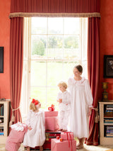 Nightingale Women's Dress Moonstone with Candy Cane Hand Smocking