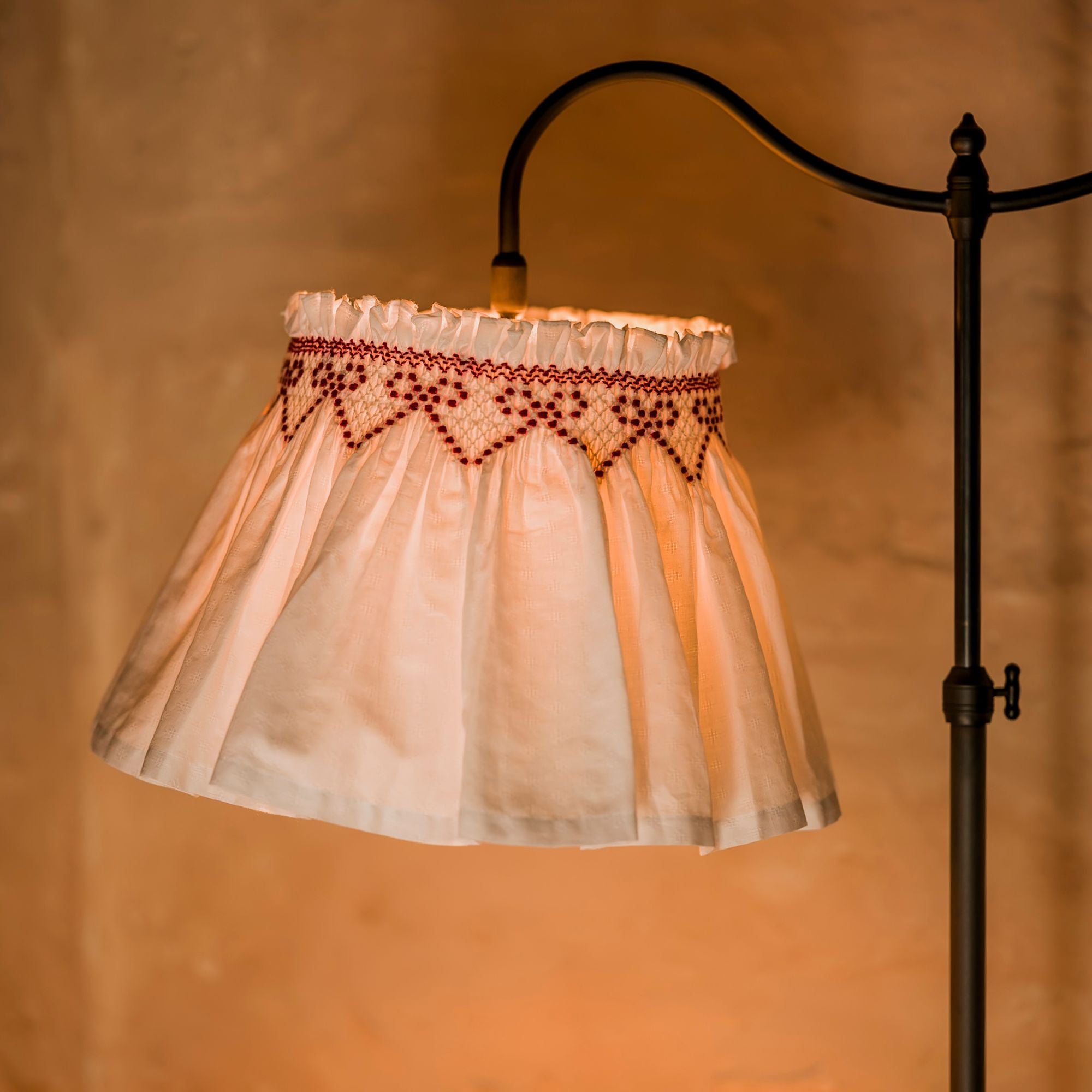 ENFOLD 24SS LAMPSHADE SKIRT ランプシェードSK 36 Edit58 x Smock London Elsie Lampshade Skirt Cross Hatch Cotton with Cr