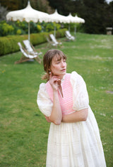 Margaret Graham Women's Dress Organza Clouds with Barbilicious Hand Smocking