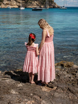 Grace Hopper Dress Love Heart Weave with I Heart You Hand Smocking