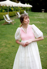 Margaret Graham Women's Dress Organza Clouds with Barbilicious Hand Smocking
