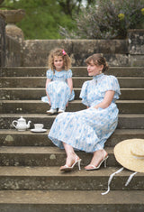 Colette Dress Antoinette Stripe with a Hint of Mischief Hand Smocking