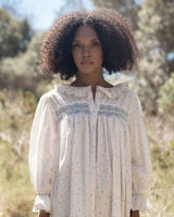 Nightingale Women's Dress Forget-me-not Ditsy with Daydreams Hand Smocking