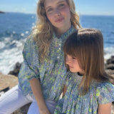 Cleopatra Blouse with Rhubarb and Custard Hand Smocking Made With Liberty Margaret Annie Neon Edition 22