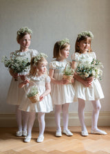 Diana Special Occasion Dress with Lily of the Valley Hand Smocking