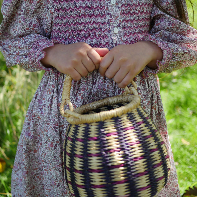 Elizabeth Blackwell Dress with Rhubarb Crumble Hand Smocking made with –  Smock London