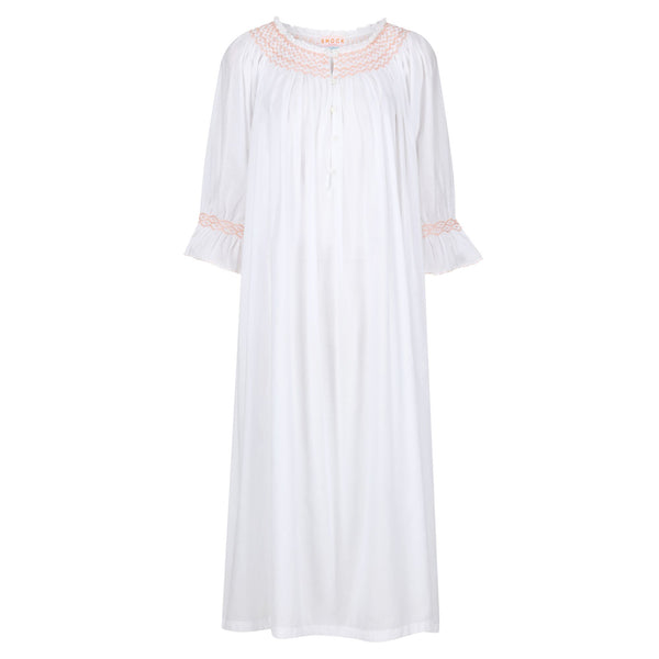 Maria Montessori Women's Dress with Bellini Hand Smocking