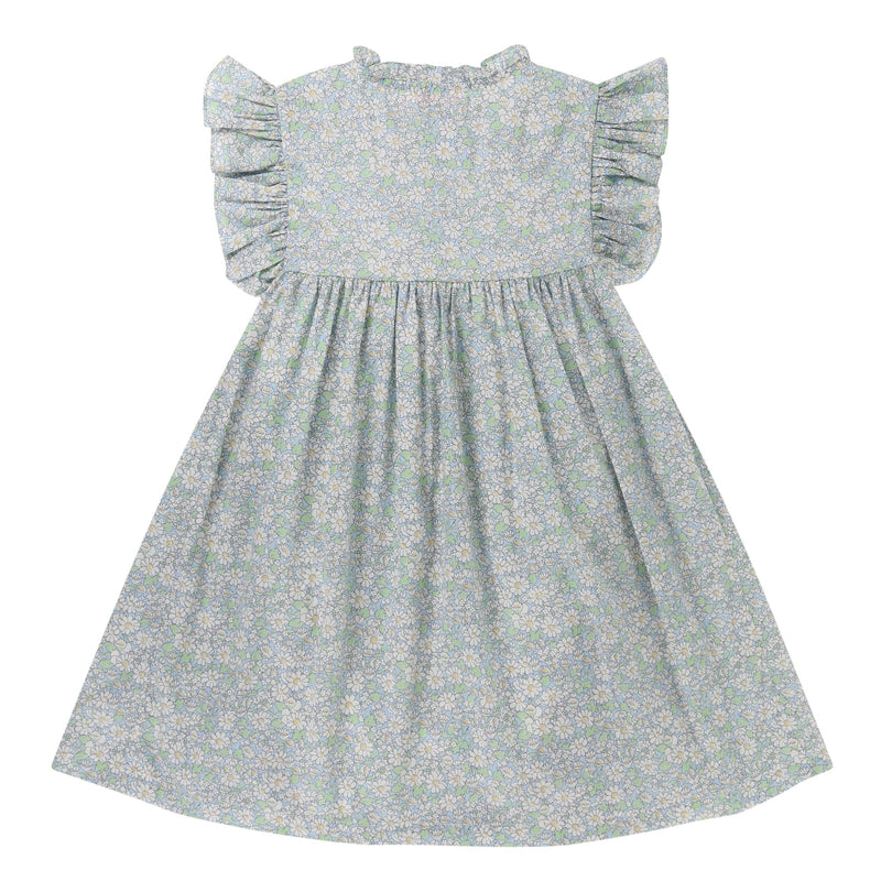 Mirabai Dress with Barbilicious Hand Smocking made with Liberty Alice W