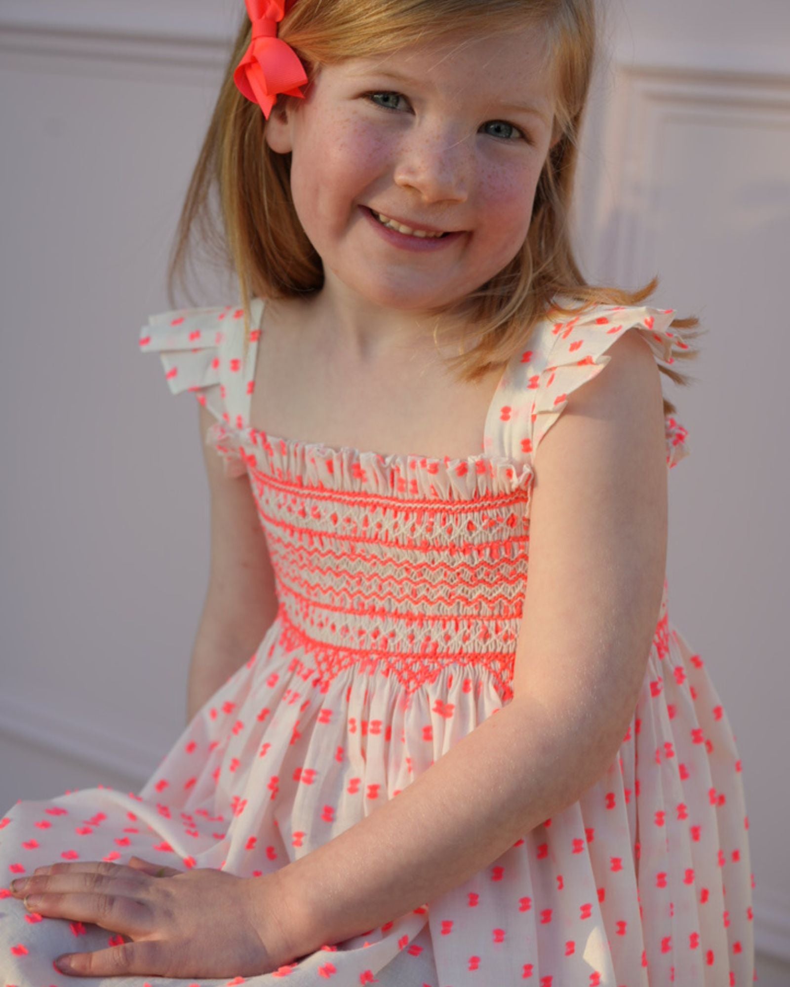 Rachel Carson Dress Pack Punch Plumetti Big Top Hand Smocking