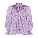 Scholl Blouse Imperial Plumetti with Sunmaid Hand Smocking Edition 27