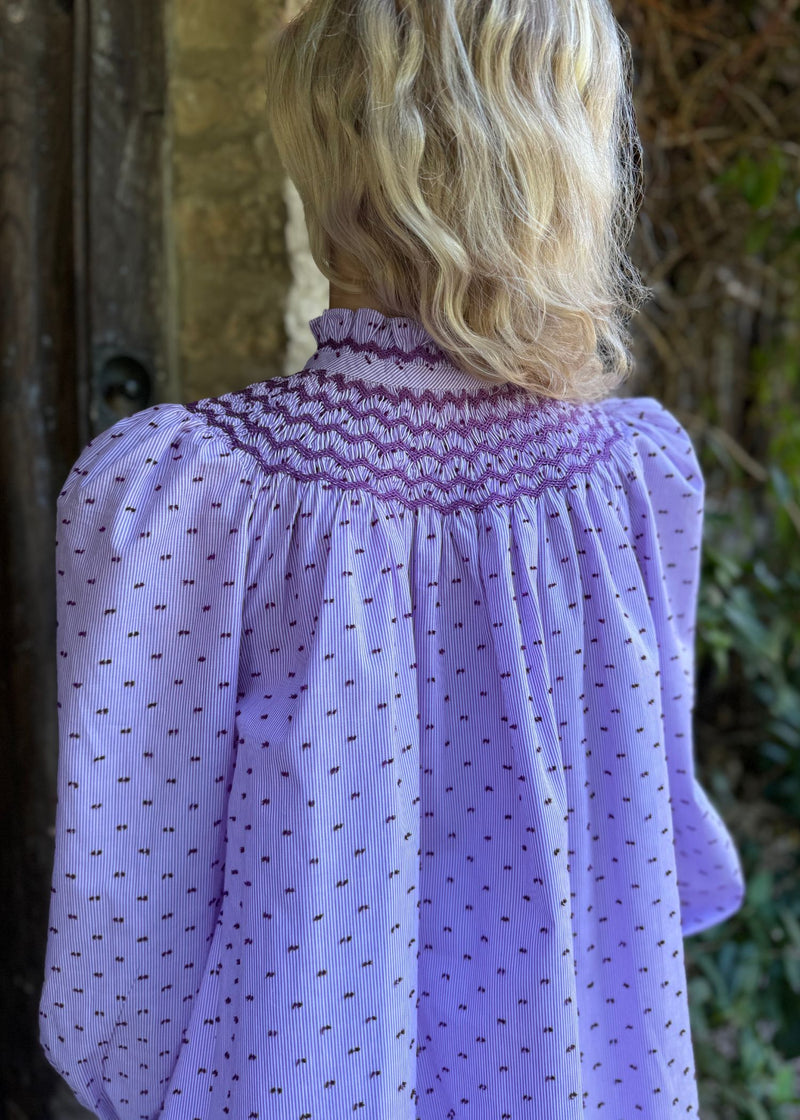 Scholl Blouse Imperial Plumetti with Sunmaid Hand Smocking Edition 27