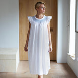 Ada Lovelace Women's Night Dress with Bluebell Hand Smocking