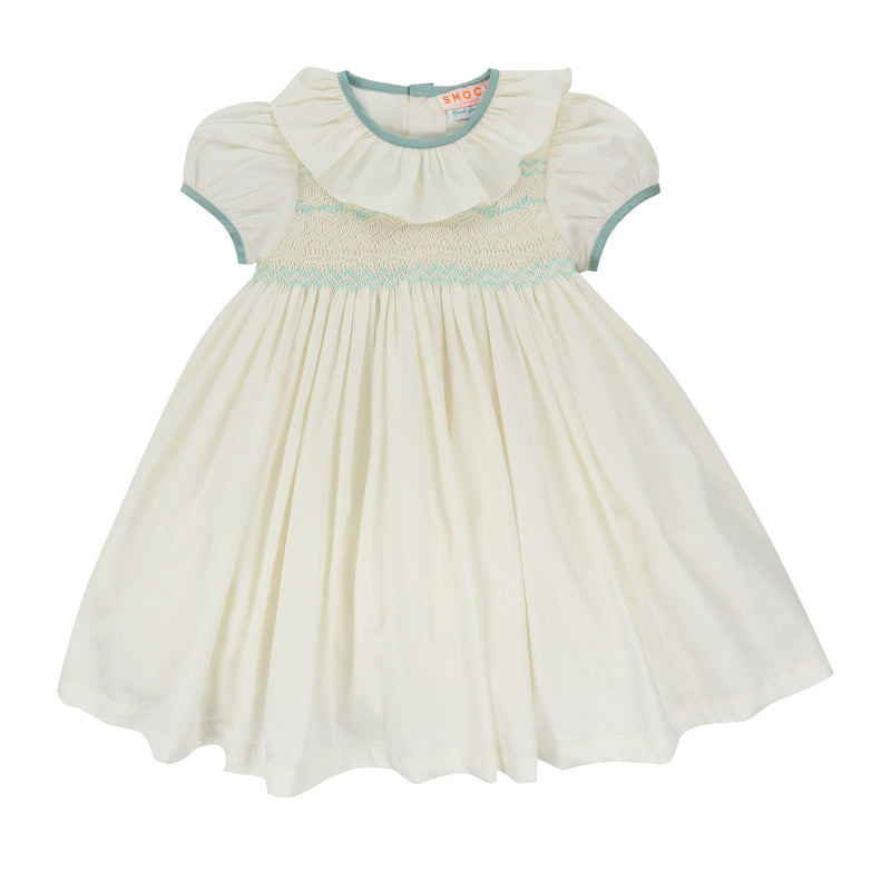 Diana Special Occasion Dress with Lily of the Valley Hand Smocking