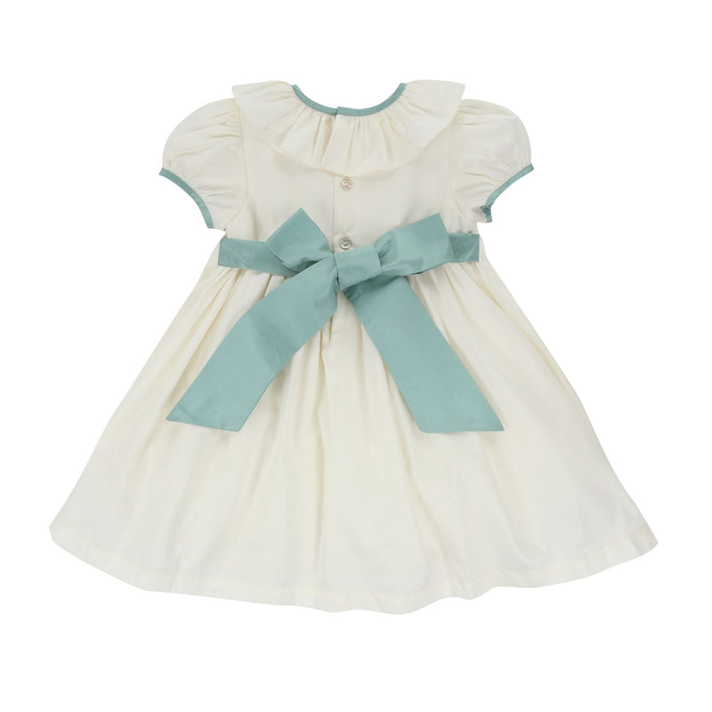 Diana Special Occasion Dress with Lily of the Valley Hand Smocking