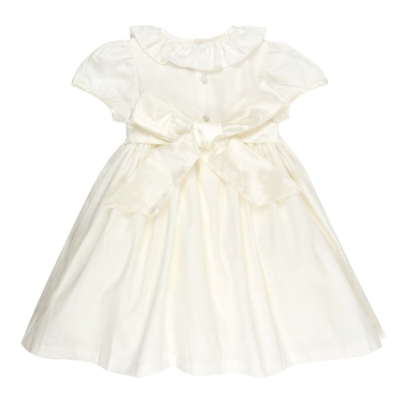 Diana Special Occasion Dress with Madonna Lily Hand Smocking