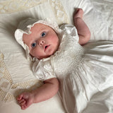 Eve Hand Smocked Special Occasion Baby Gown