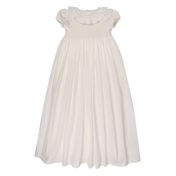 Eve Hand Smocked Christening Gown